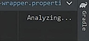 Android Studio一直卡在analyzing…的解决办法插图