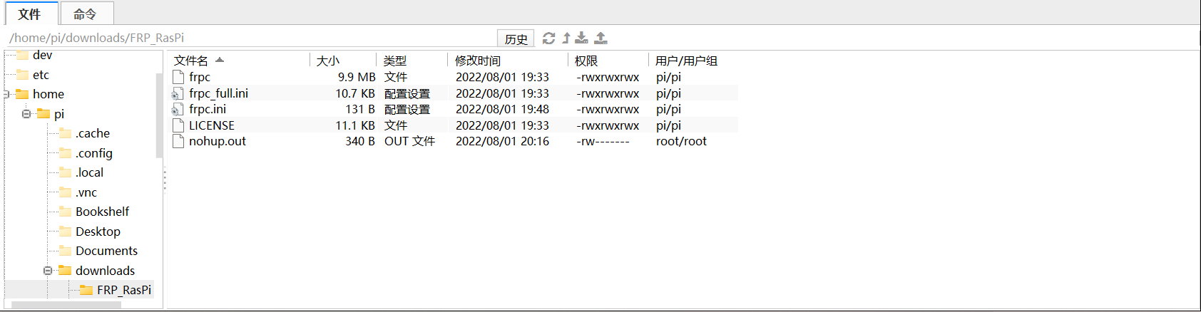 frp内网渗透—实现ssh访问异地树莓派（树莓派raspbian+腾讯云contos）插图1
